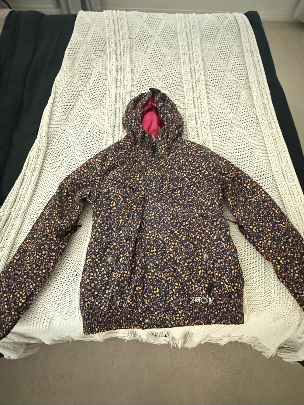 Burton Cool Flavors DryRide Hooded Ice Cream Splat Jacket Women's Sz Large